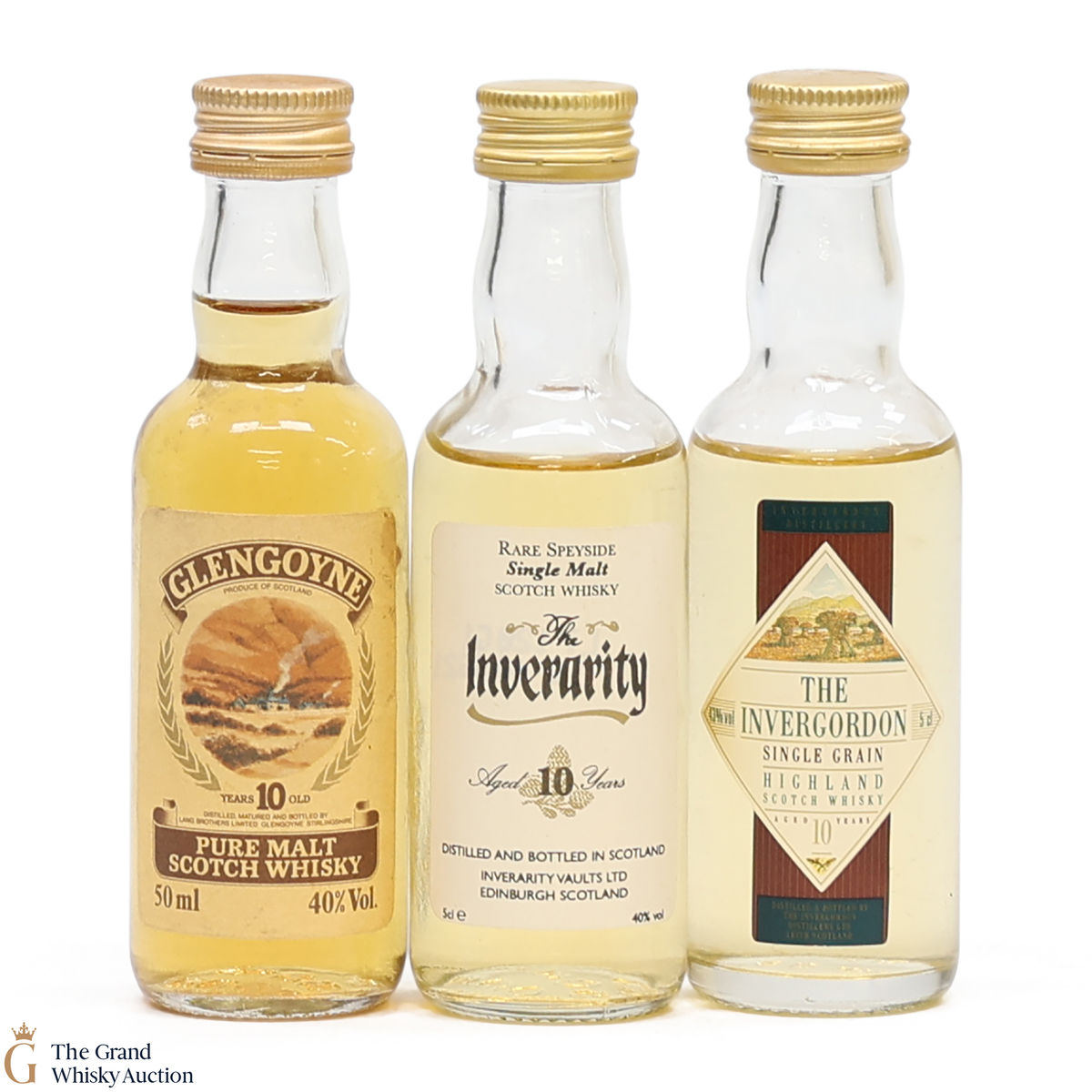 Selection of 10-Year-Old Minis - 3 x 5cl 