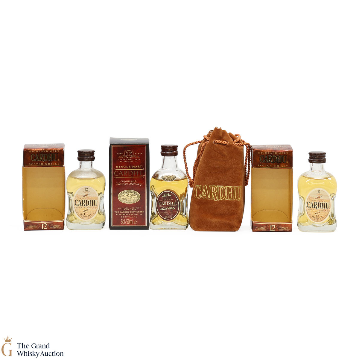 Cardhu 12 Year Old - Minis - 3 x 5cl 