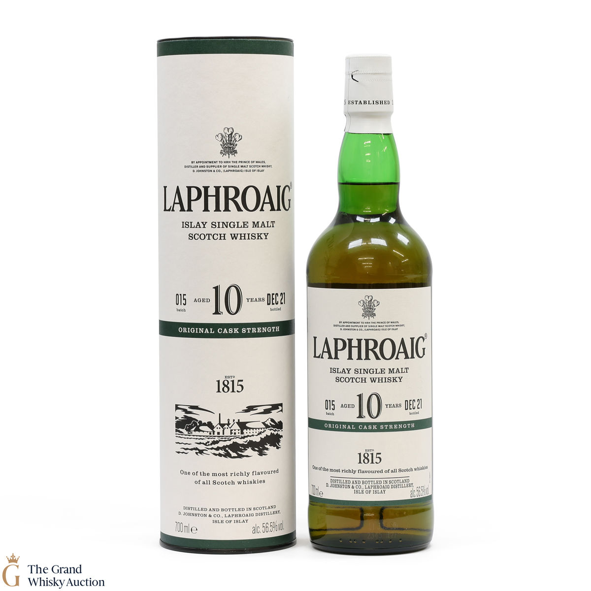 Laphroaig - 10 Year Old - Original Cask Strength Batch #015
