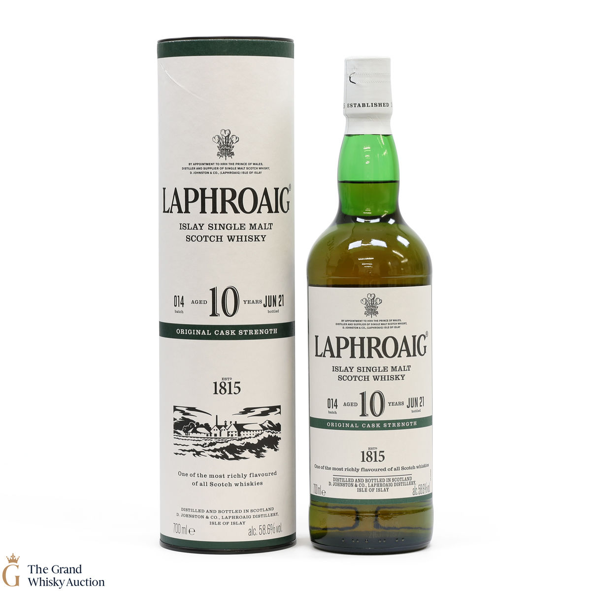 Laphroaig - 10 Year Old - Original Cask Strength Batch #014