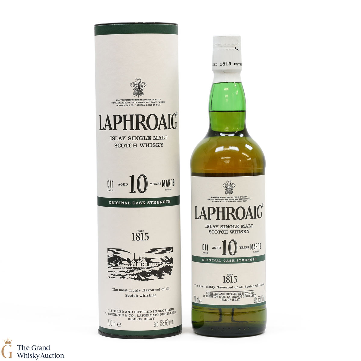 Laphroaig - 10 Year Old - Original Cask Strength Batch #011