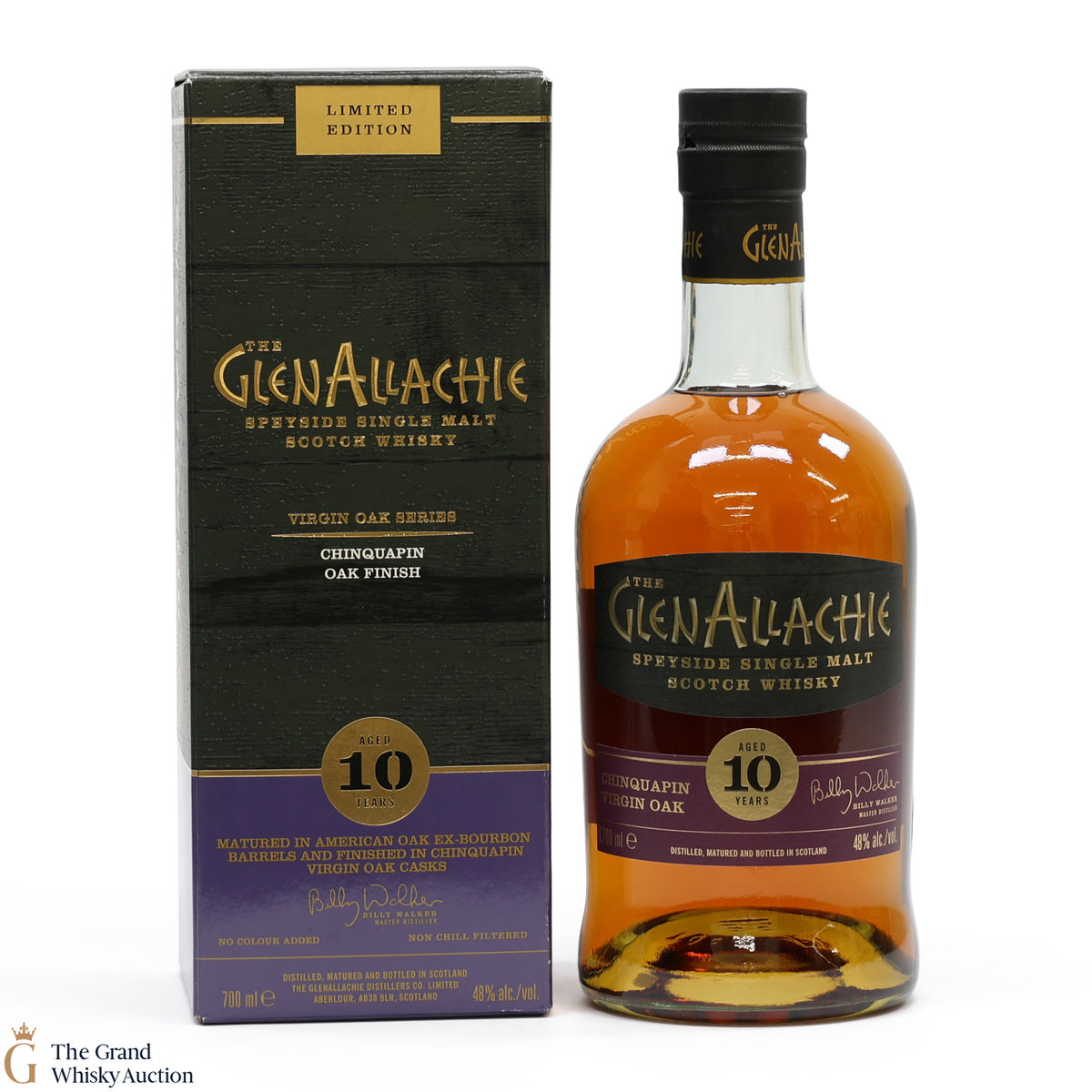 GlenAllachie - 10 Year Old - Chinquapin Oak Finish