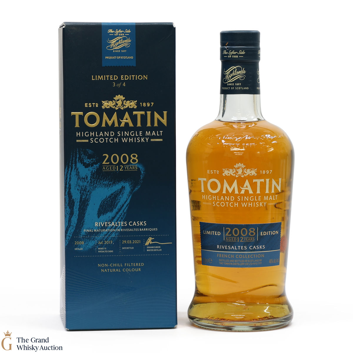 Tomatin - 12 Year Old 2008 Riversaltes Casks Limited Edition #3