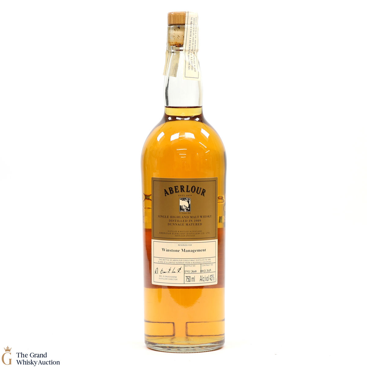 Aberlour - 1989 Dunnage Millenium 75cl
