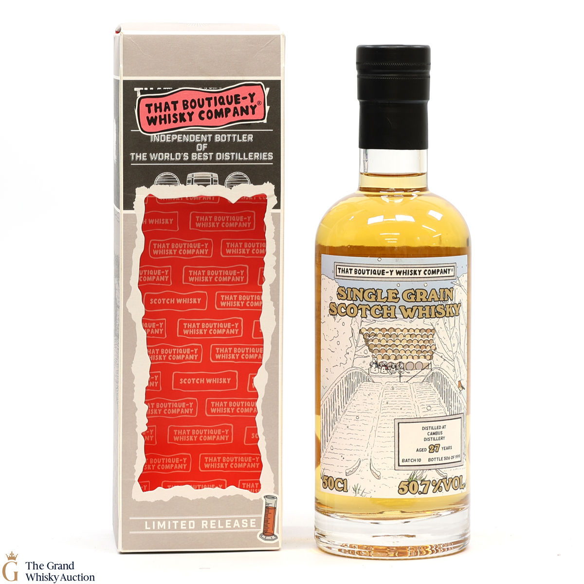 Cambus - 27 Year Old - Batch 10 - That Boutique-y Whisky Co. 50cl