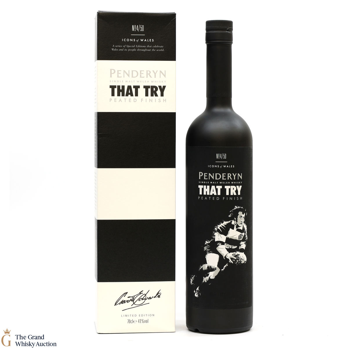 Penderyn - Icons of Wales #4 That Try - Peated Finish 