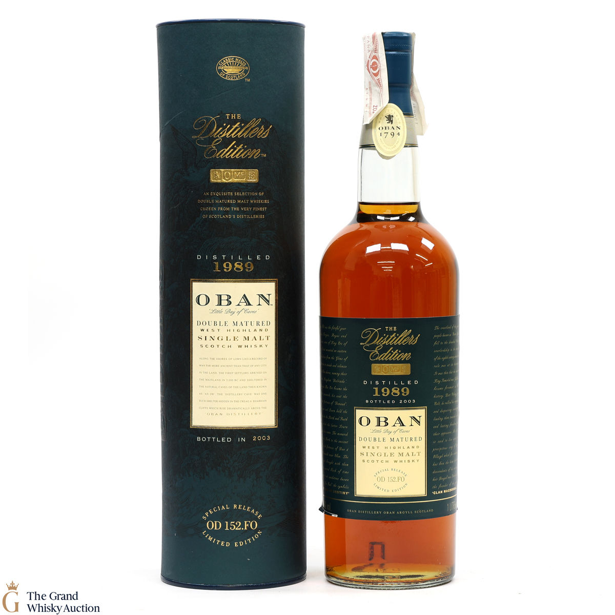 Oban - 1989 Distillers Edition 2003