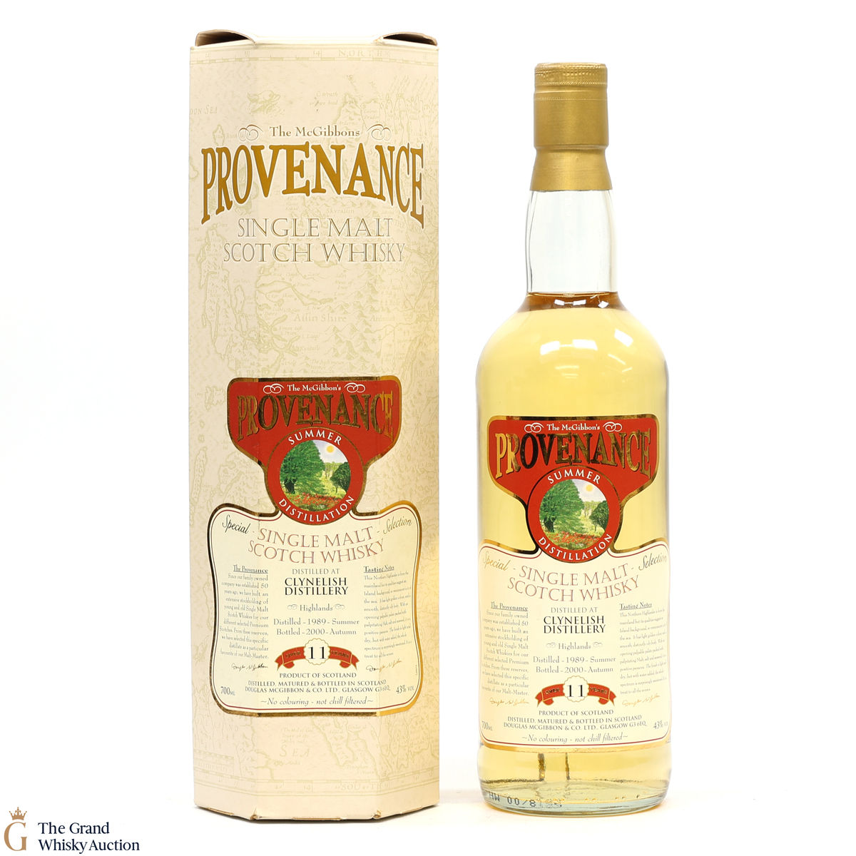 Clynelish - 11 Year Old 1989 Summer Provenance 2000