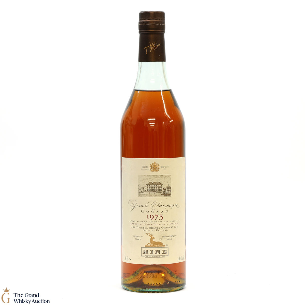 Hine - Grande Champagne Cognac - 1975 Bottled 1993