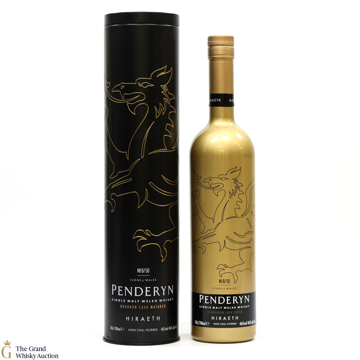 Penderyn - Icons of Wales #8 Hiraeth - Ex-Bourbon Finish 