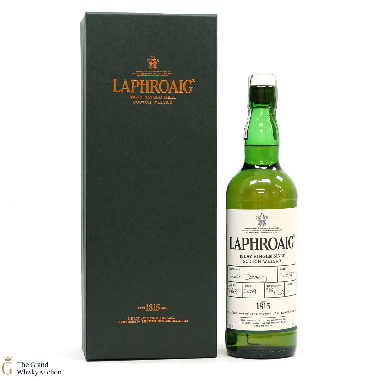 Laphroaig - 13 Year Old 2009 Single Cask #2483 - Opening Of The Visitor Centre