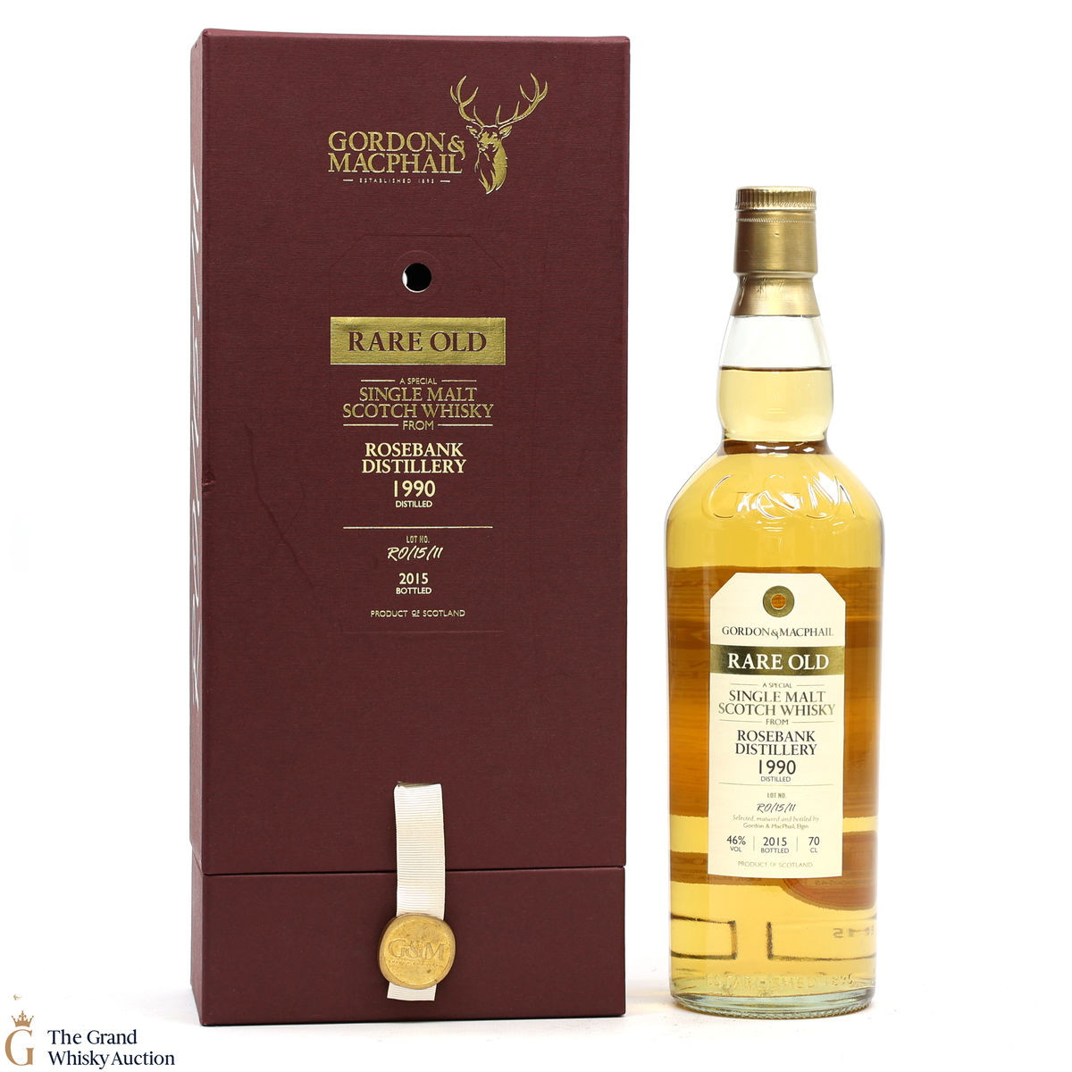 Rosebank - 1990 - Gordon & MacPhail Rare Old 