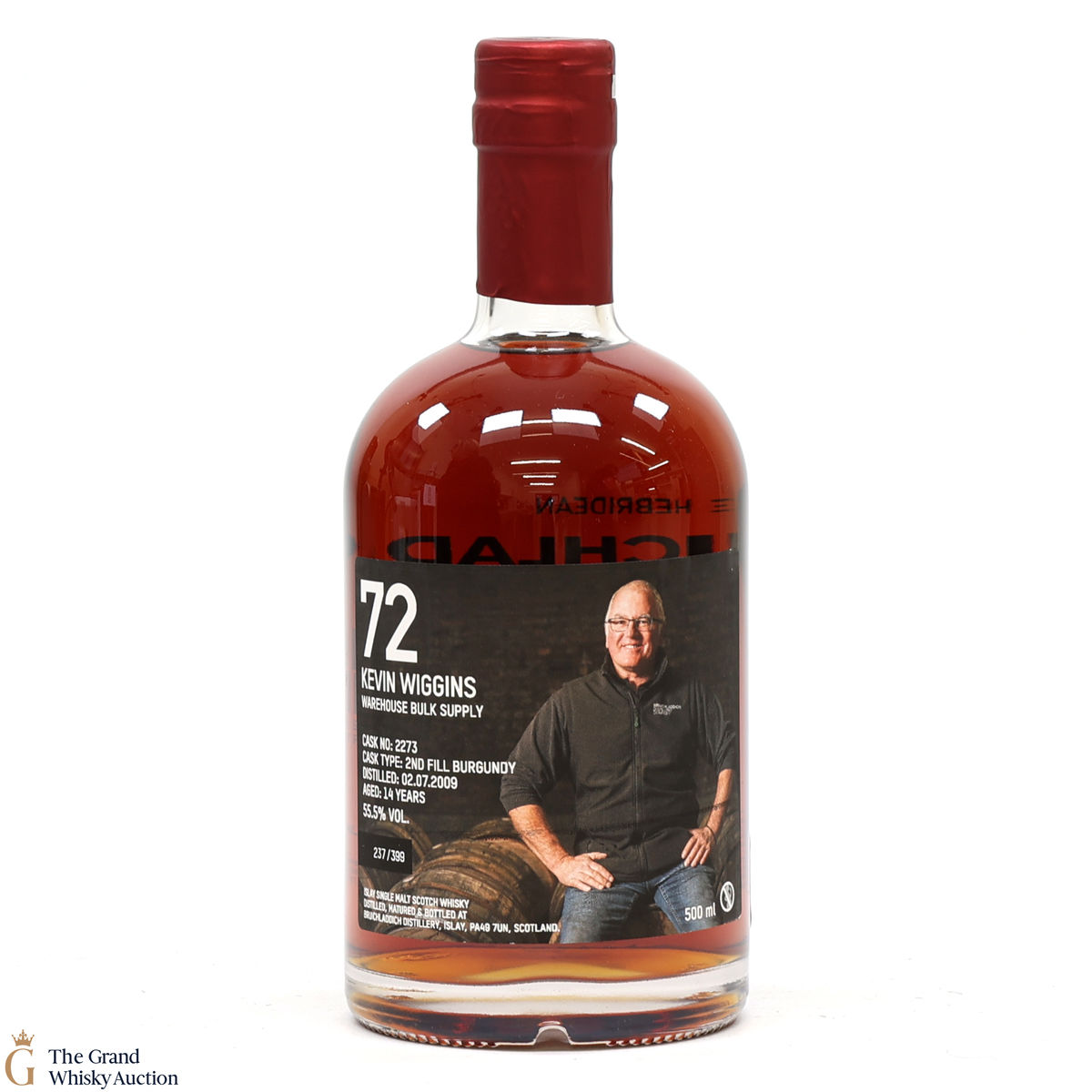 Bruichladdich - 14 Year Old - Valinch 72 - Kevin Wiggins #2273 (50cl)