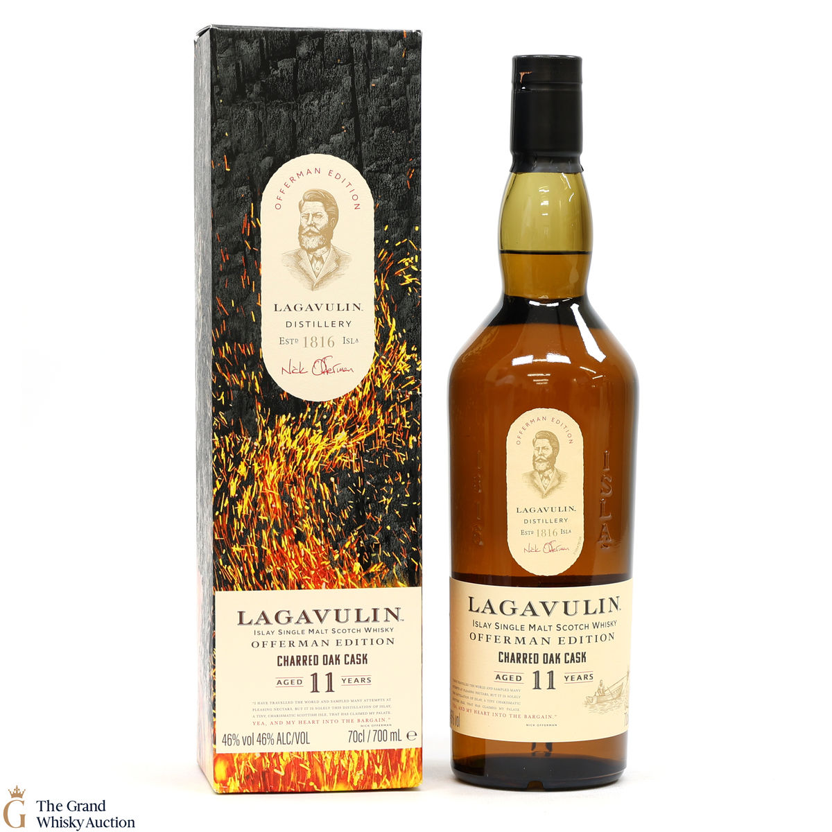 Lagavulin - 11 Year Old - Offerman Edition - Charred Oak Cask 