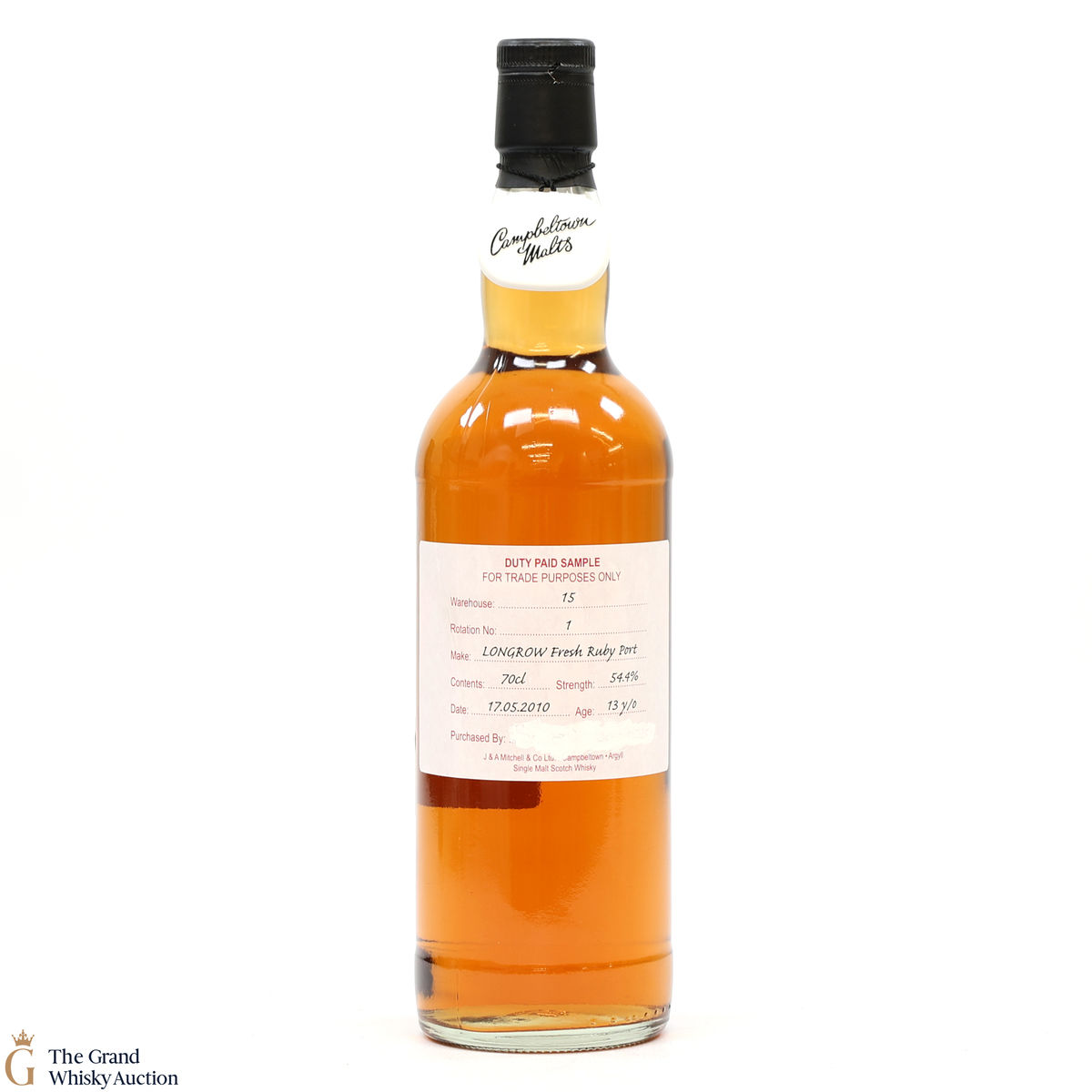 Longrow - 13 Year Old 2010 Fresh Ruby Port - Duty Paid Sample 54.4%