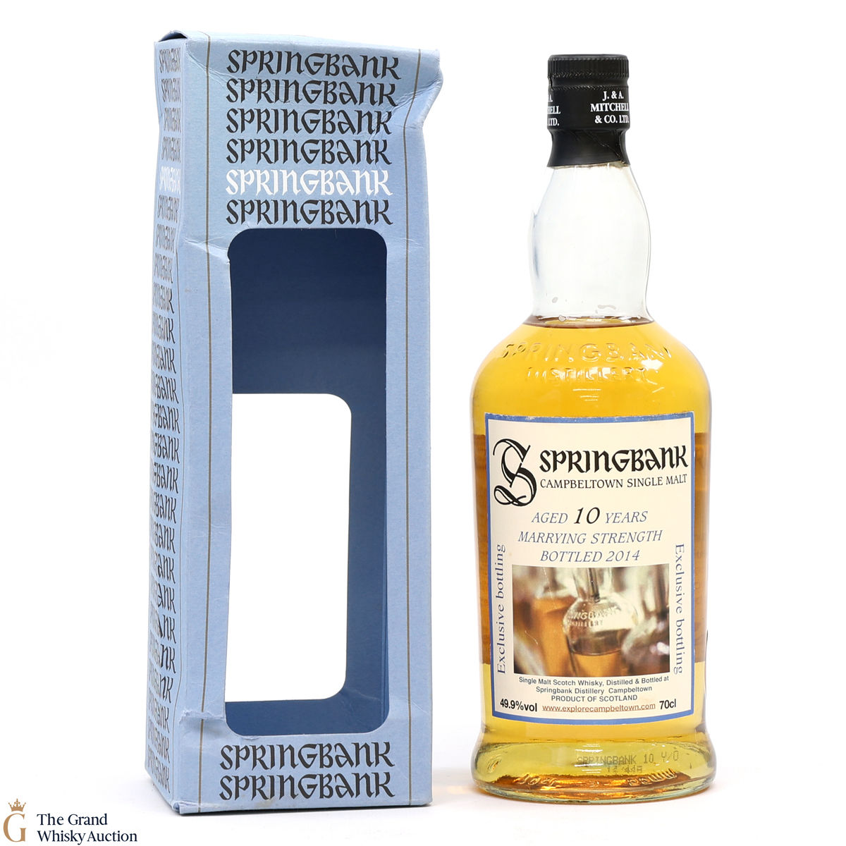 Springbank - 10 Year Old - Marrying Strength 2014 - Cadenhead Shop Exclusive
