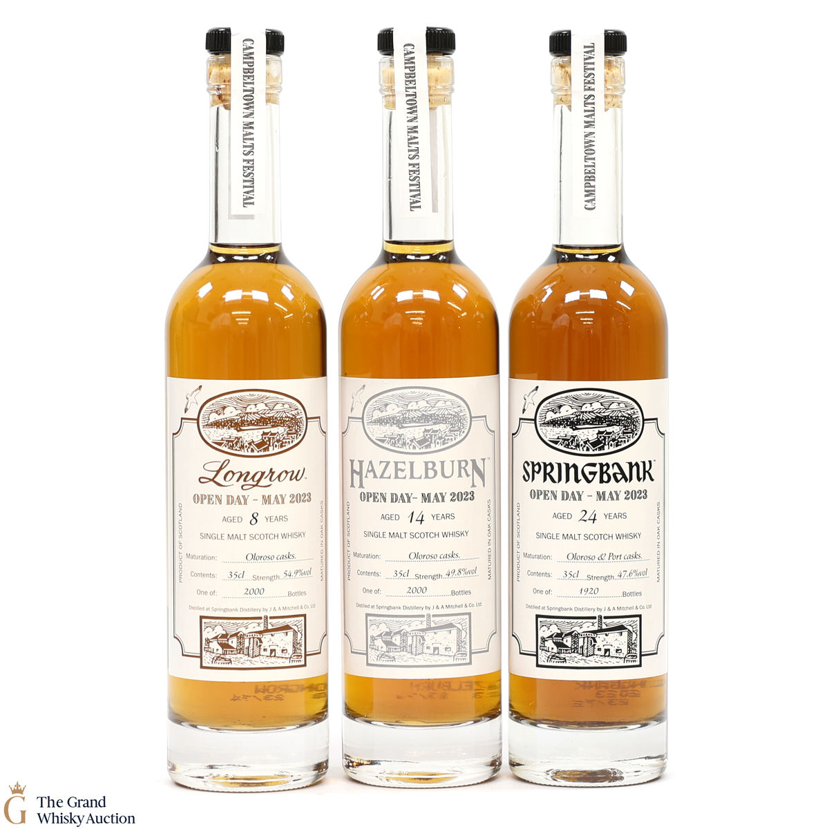 Campbeltown Malts Festival Open Day 2023 (3 x 35cl)