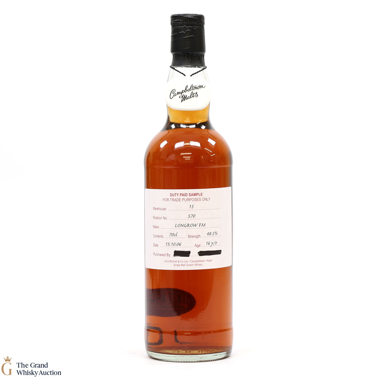 Longrow - 16 Year Old 2006 Fresh Maderia - Duty Paid Sample 48.5%