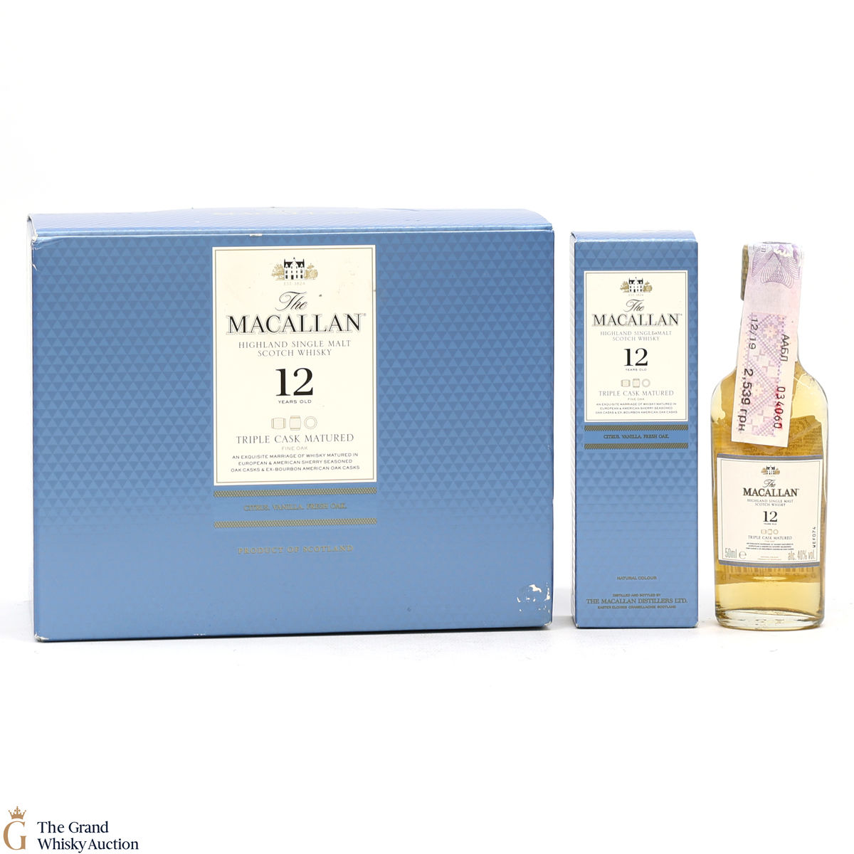Macallan - 12 Year Old - Triple Cask (Fine Oak) 12 x 5cl