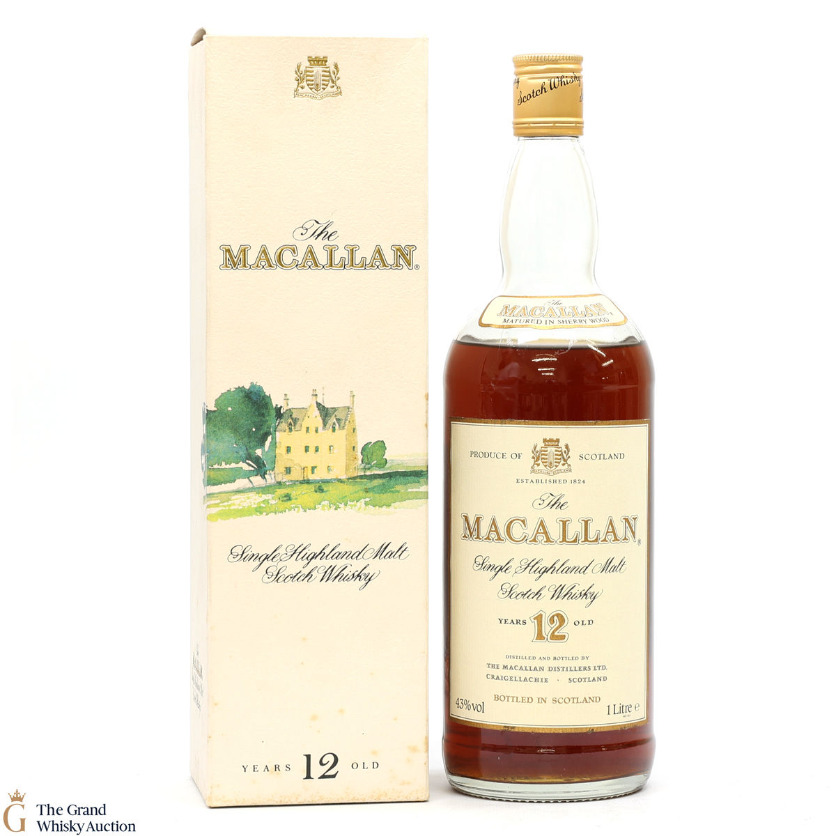 Macallan - 12 Year Old 1980s (1L)