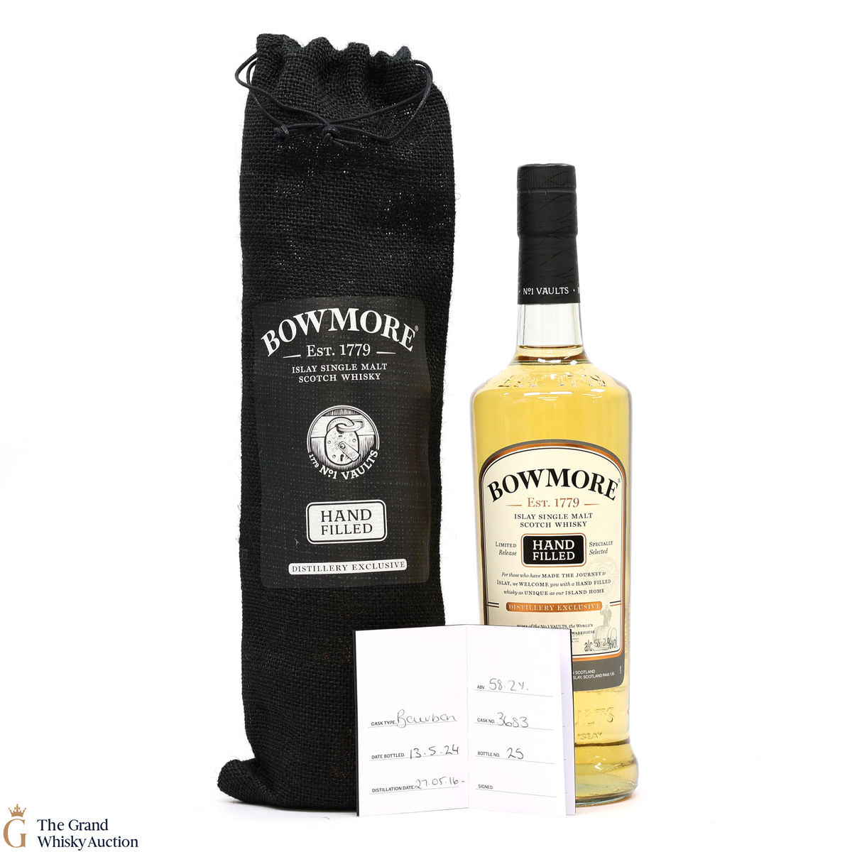 Bowmore - 7 Year Old 2016 Hand Filled - Ex-Bourbon Cask #3683