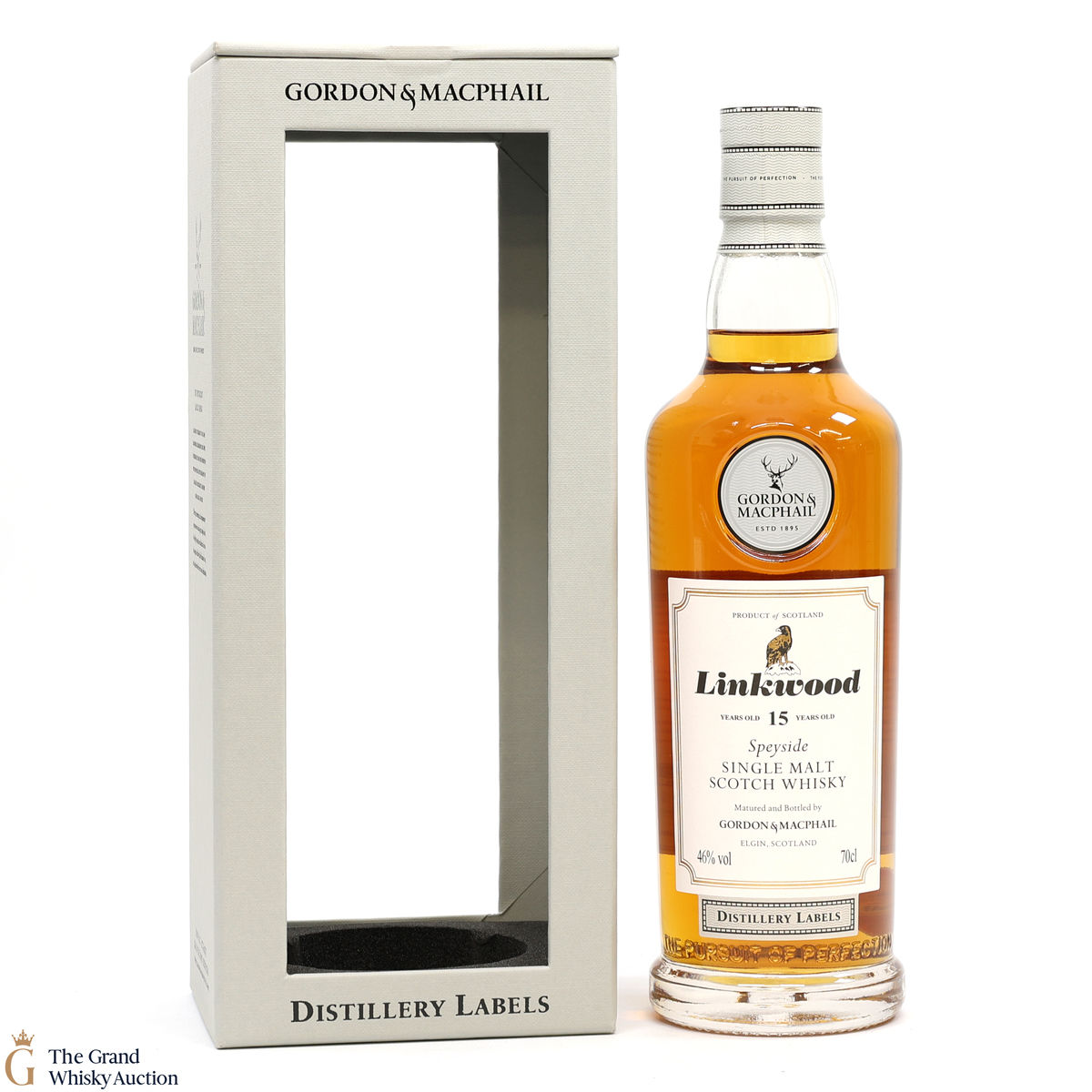 Linkwood - 15 Year Old  - Distillery Labels - G&M