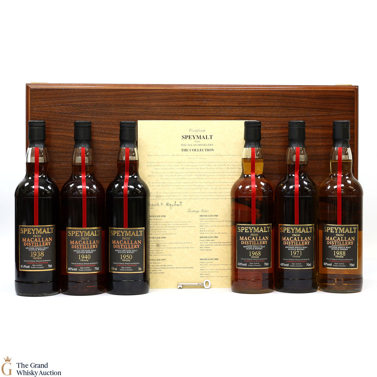 Macallan - Speymalt The Collection (Includes 70 Year Old 1940) (6 x 70cl)