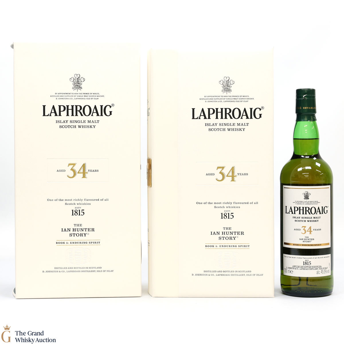 Laphroaig - 34 Year Old - The Ian Hunter Story - Book 5: Enduring Spirit