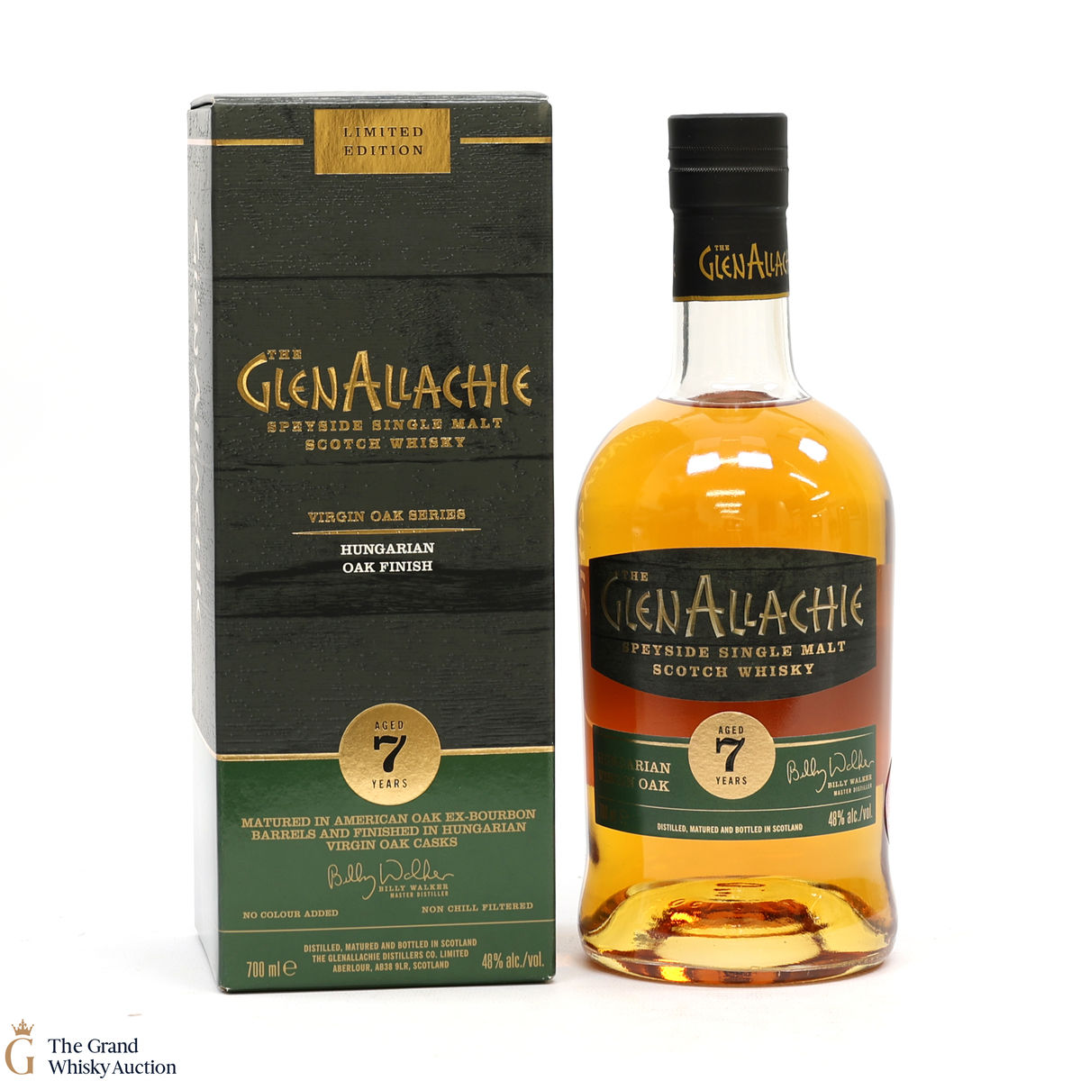 Glenallachie - 7 Year Old Hungarian Oak - Limited Edition Virgin Oak Series