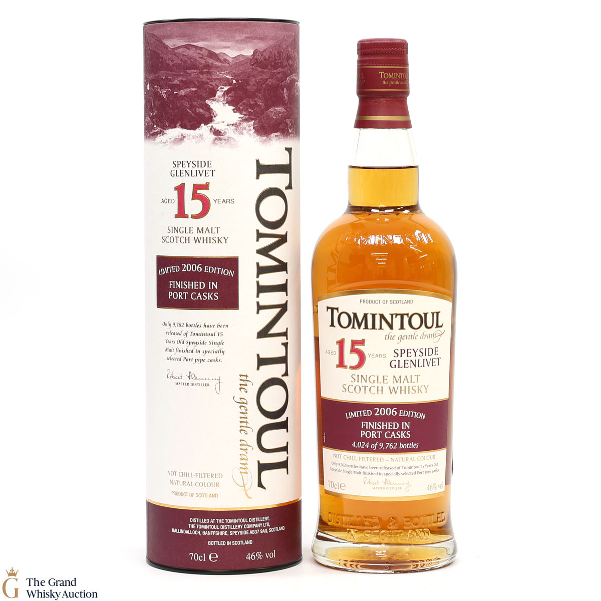 Tomintoul - 15 Year Old - Port Cask Finish - 2006 Limited Edition