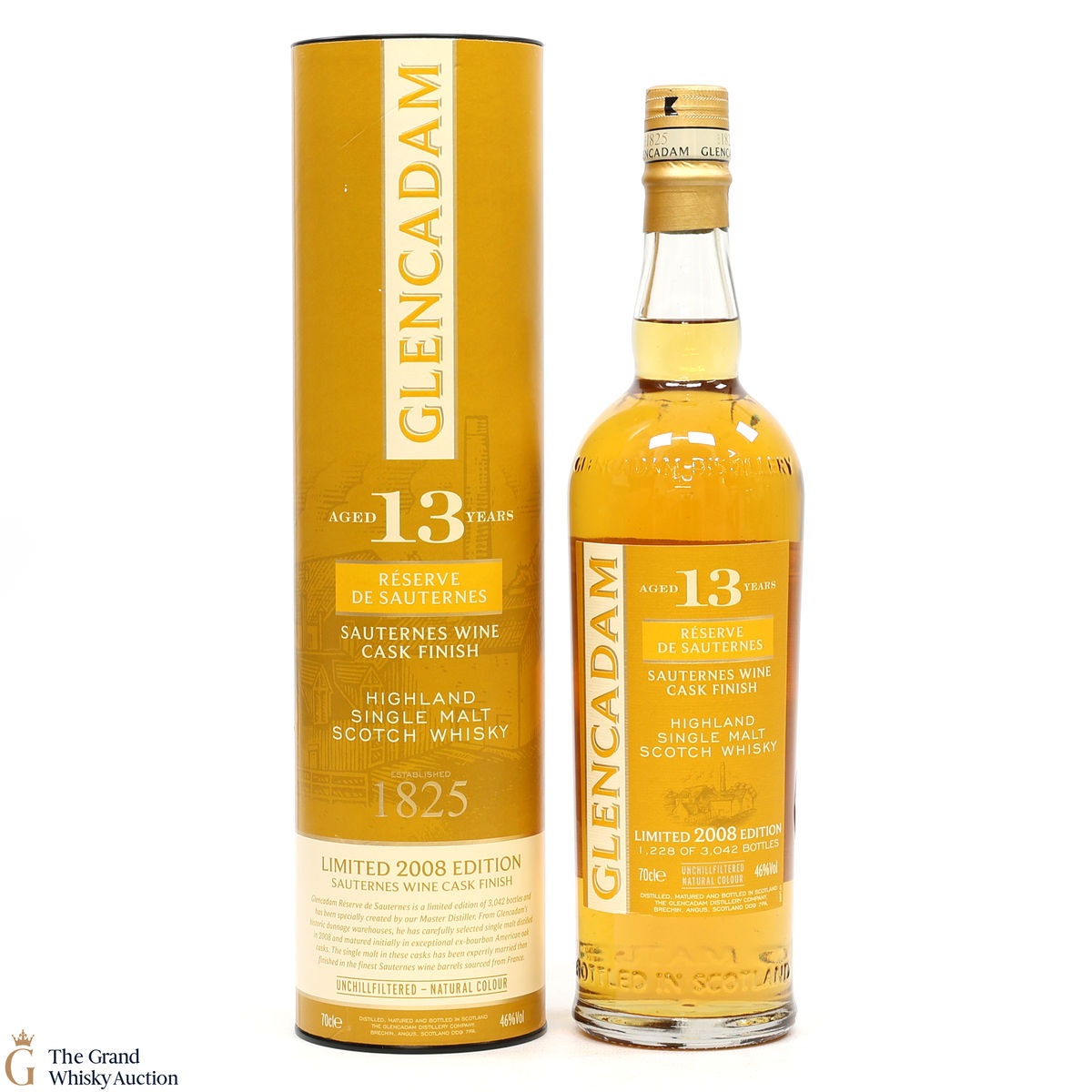 Glencadam - 13 Year Old 2008 - Reserve De Sauternes