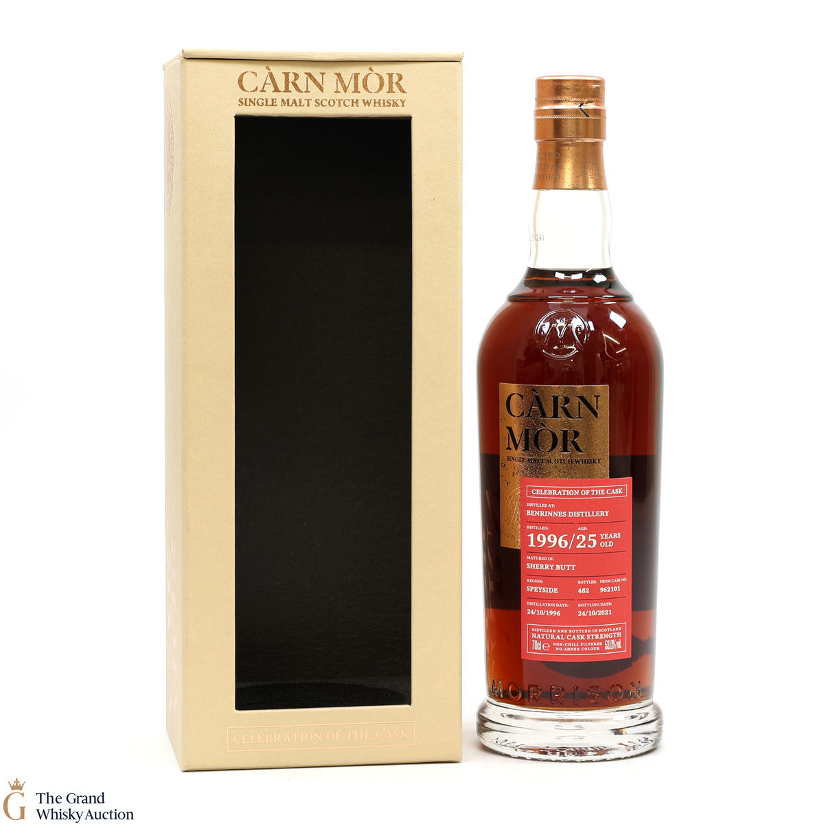 Benrinnes - 1996 Single Cask #962101 - Carn Mor Celebration of the Cask