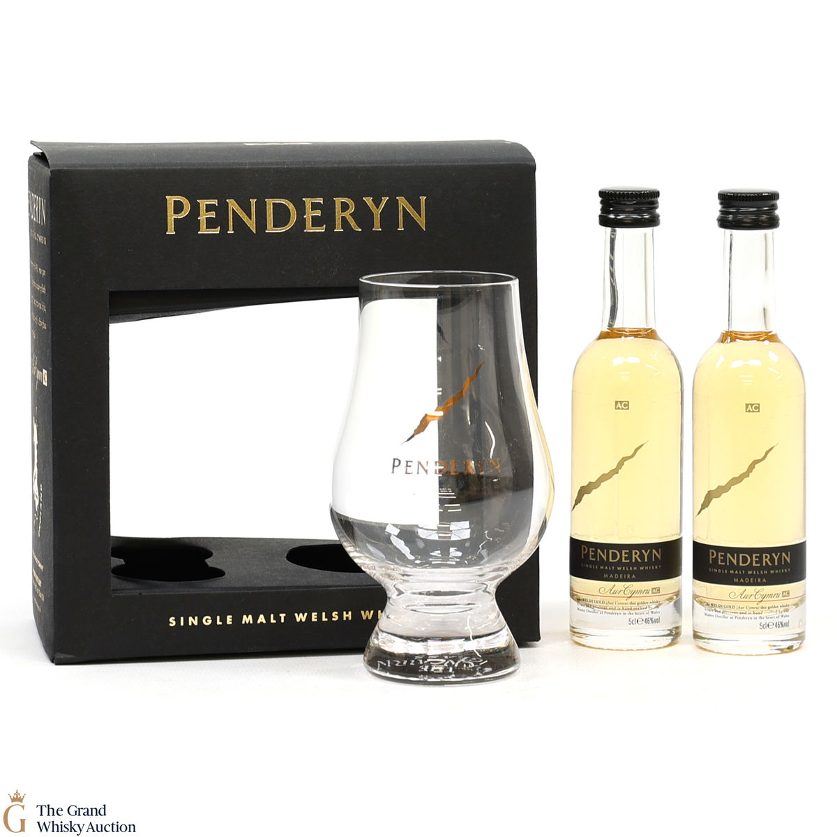 Penderyn - Madeira Gift Set (2 x 5cl) + Glass