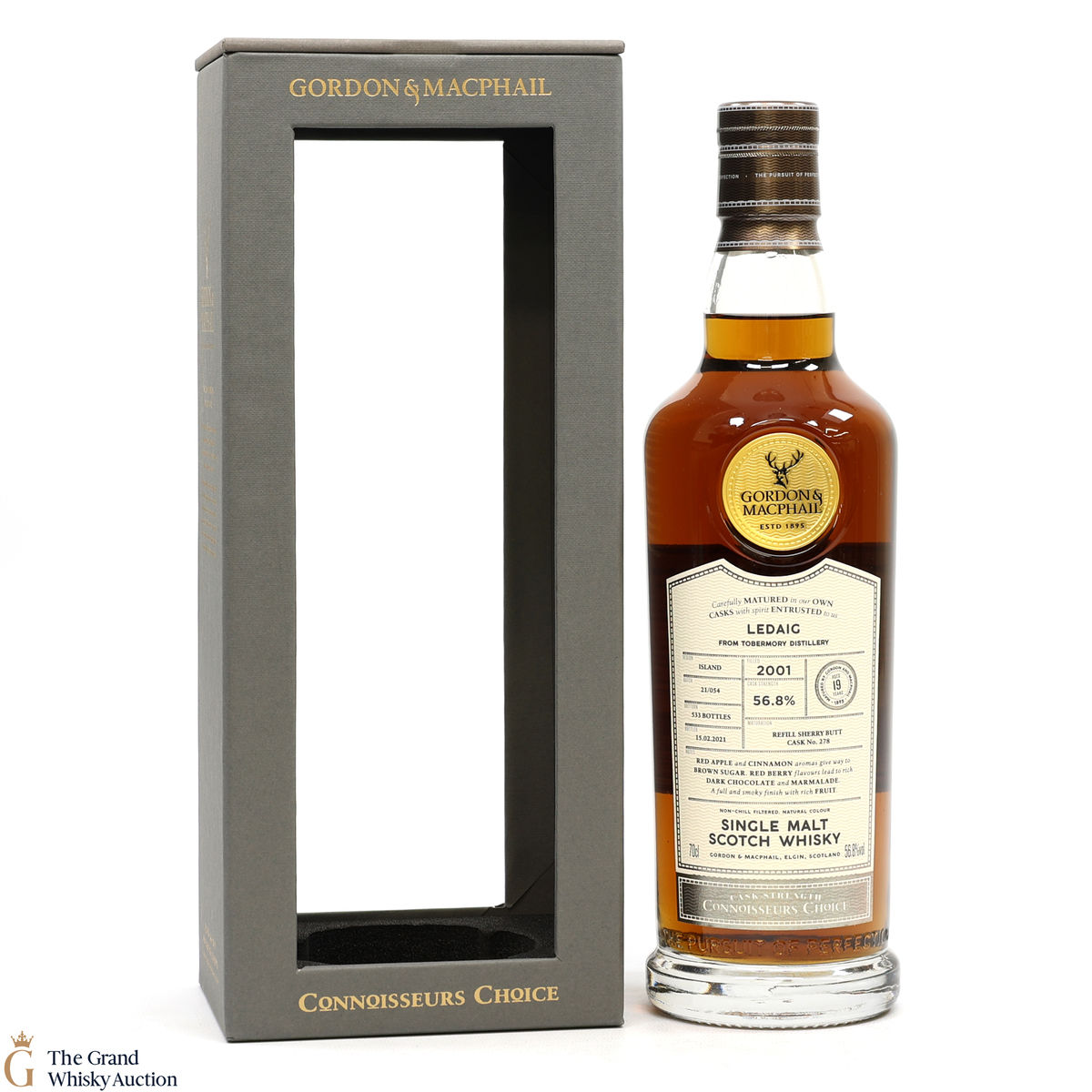 Ledaig - 19 Year Old 2001 #278 - G&M Connoisseurs Choice