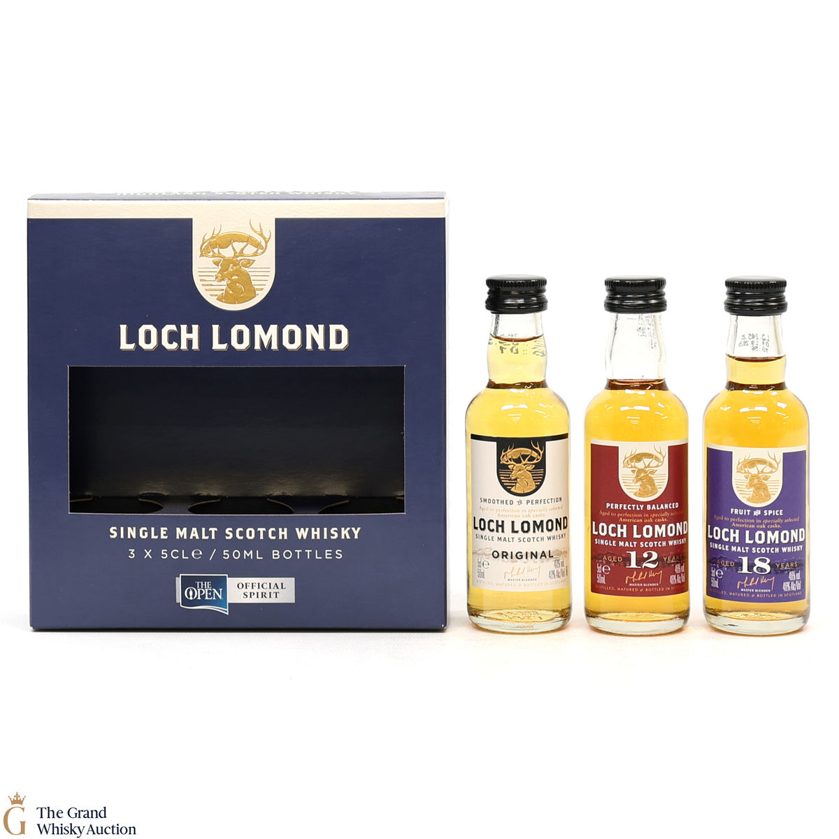 Loch Lomond - Original, 12 Year Old & 18 Year Old (3x5cl)