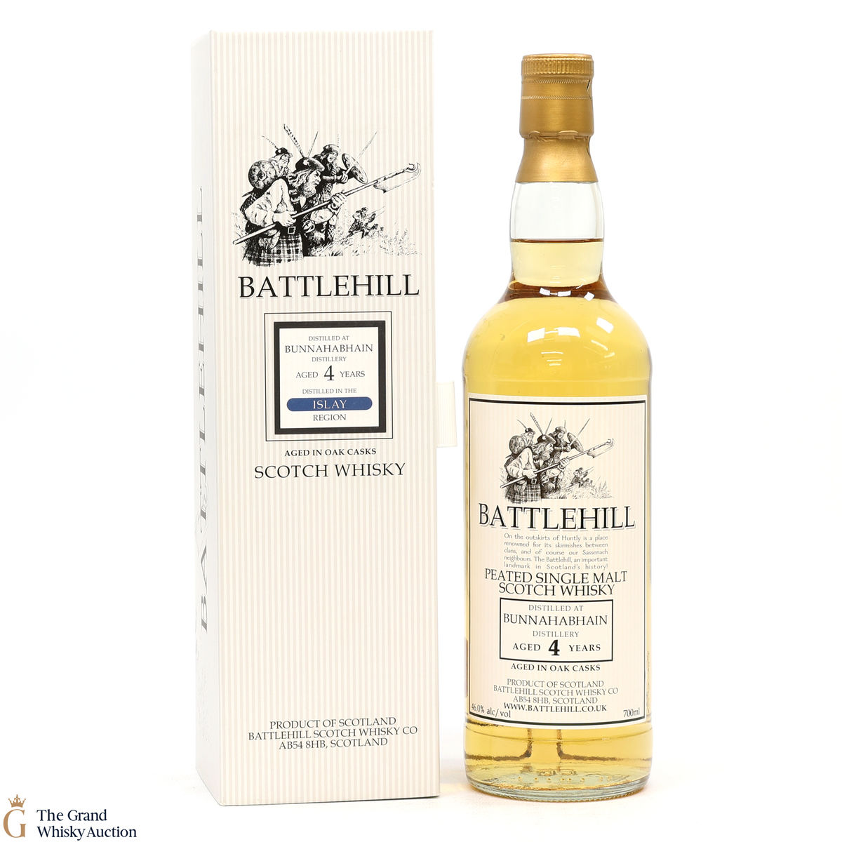 Bunnahabhain - 4 Year Old Battlehill - Peated Single Malt