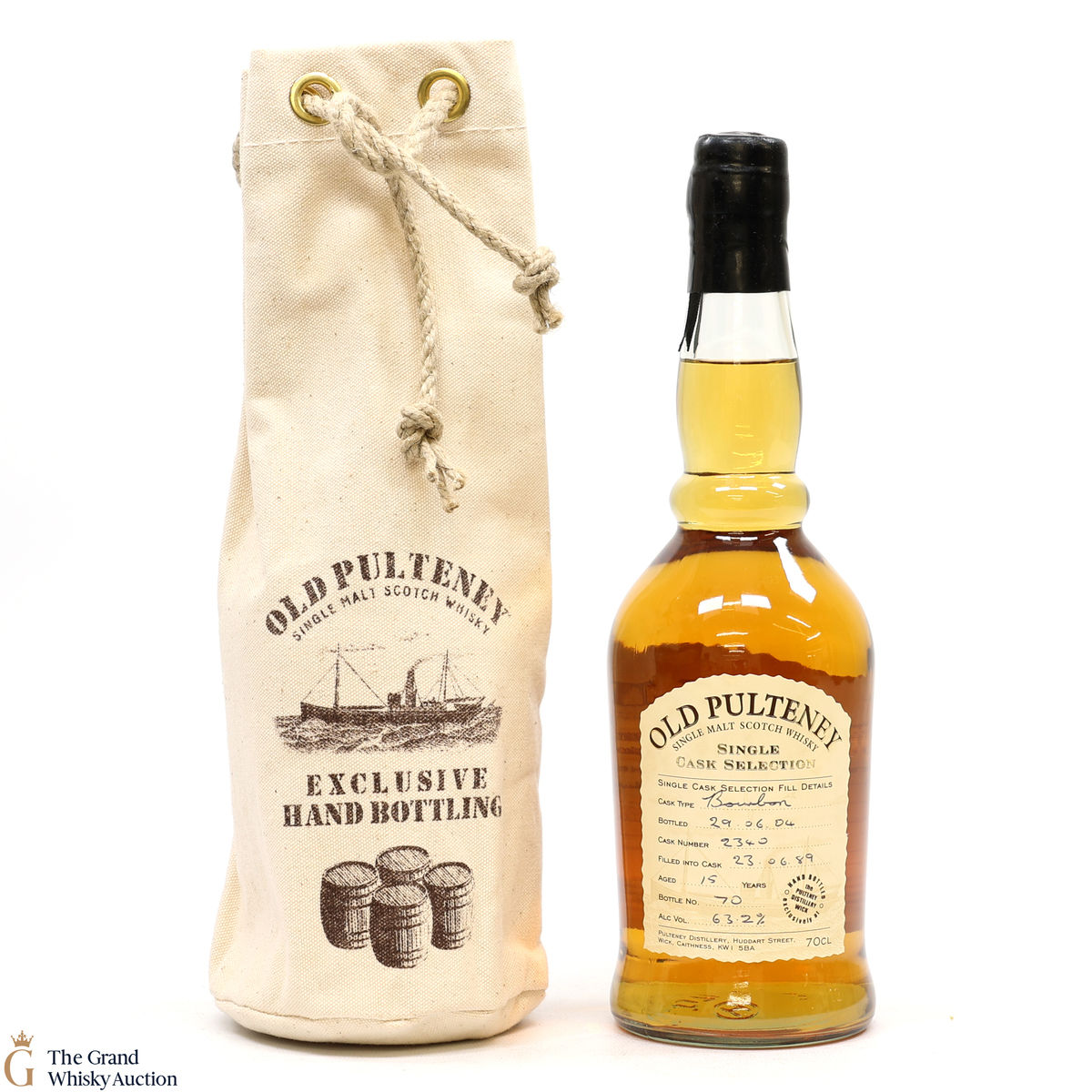 Old Pulteney - 15 Year Old - 2004 Single Cask #2340