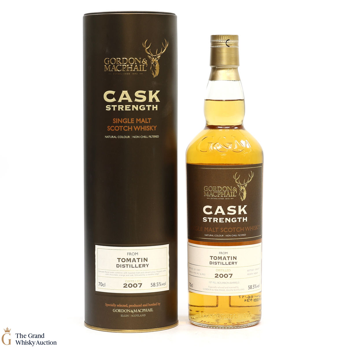 Tomatin - 2007 - Gordon & MacPhail Cask Strength