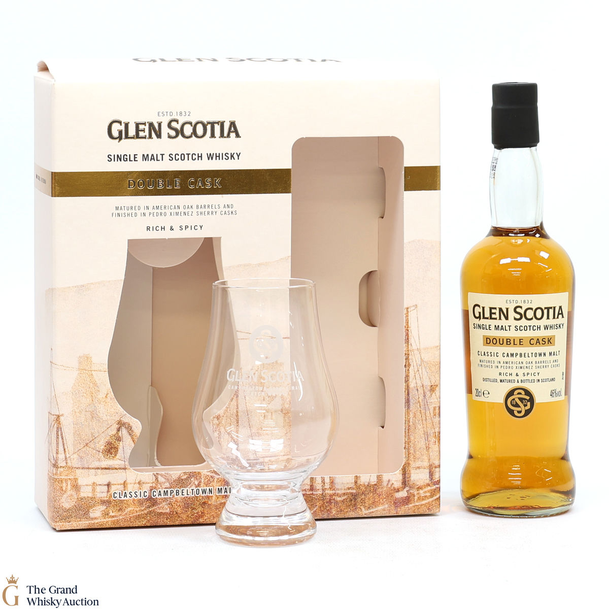 Glen Scotia - Double Cask (20cl & Glass)