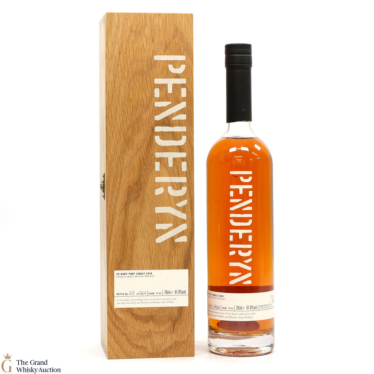 Penderyn - Ex-Ruby Port Single Cask #PT100