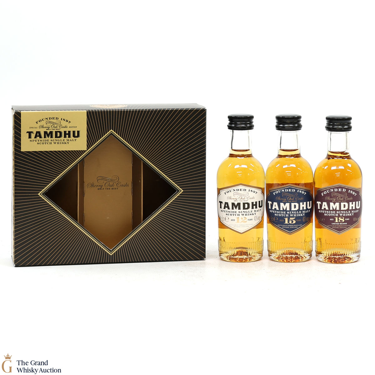 Tamdhu - 12, 15 & 18 Year Old - Gift Set (3x5cl)