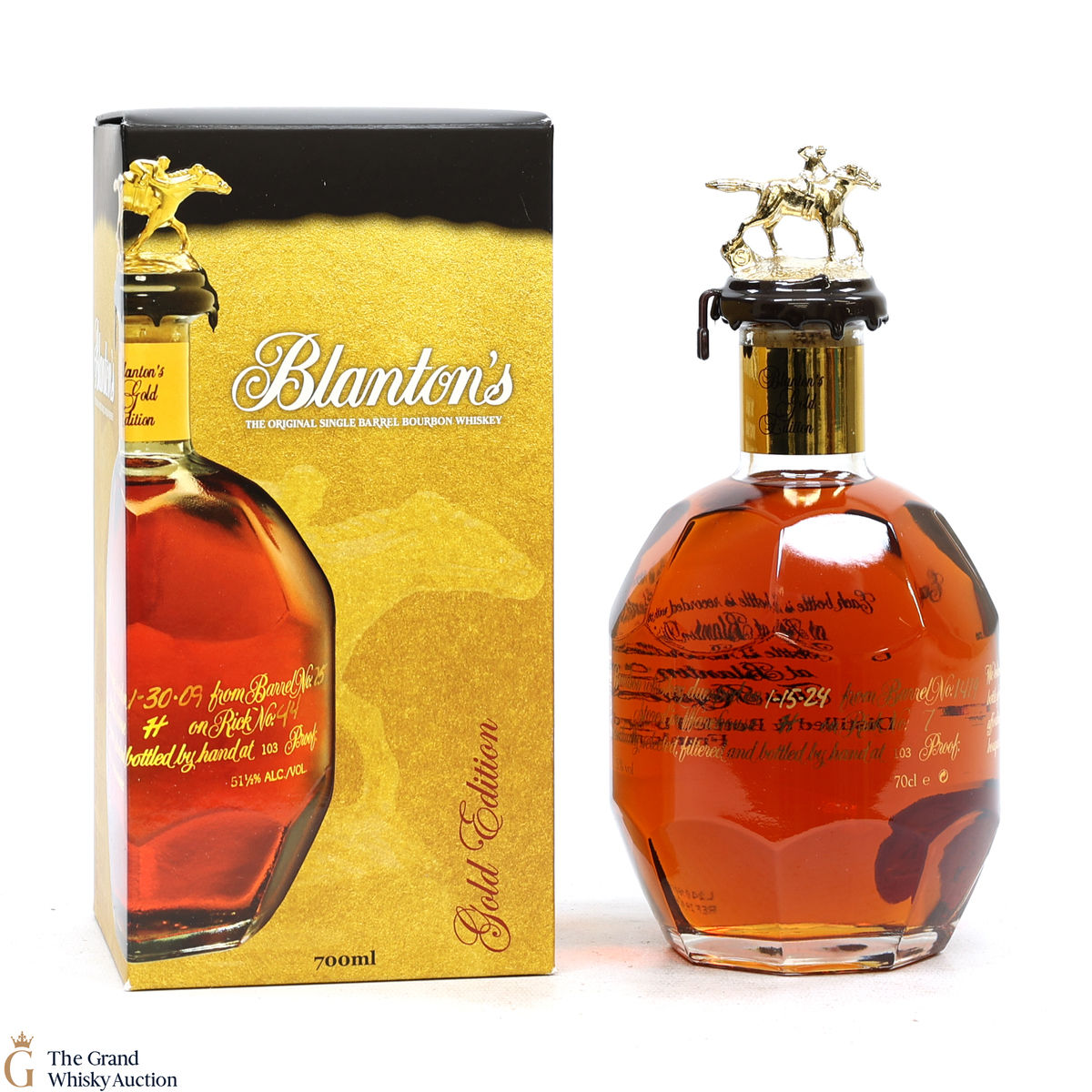 Blanton's - Single Barrel Gold Edition (CRACKED SEAL)