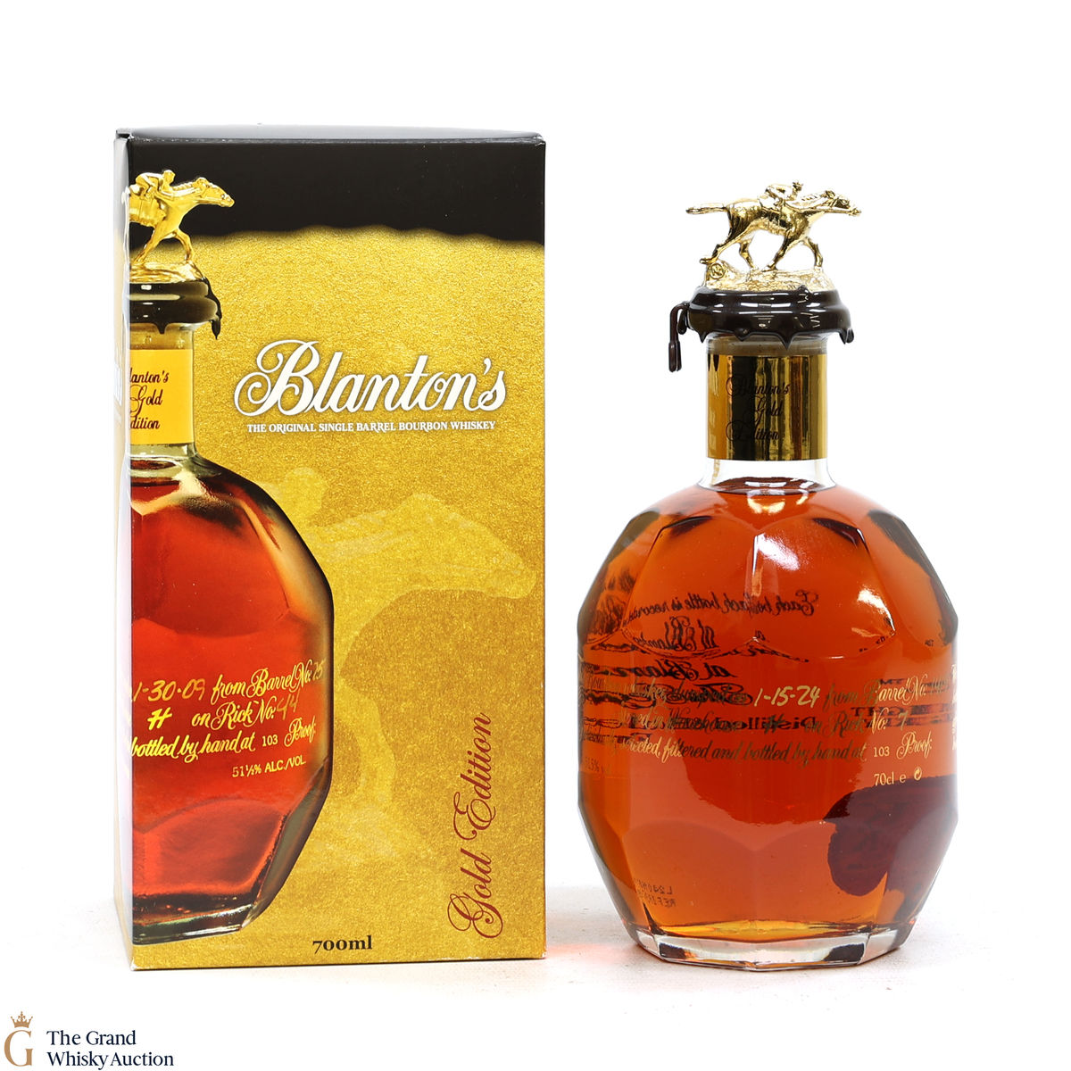 Blanton's - Single Barrel Gold Edition (CRACKED SEAL)
