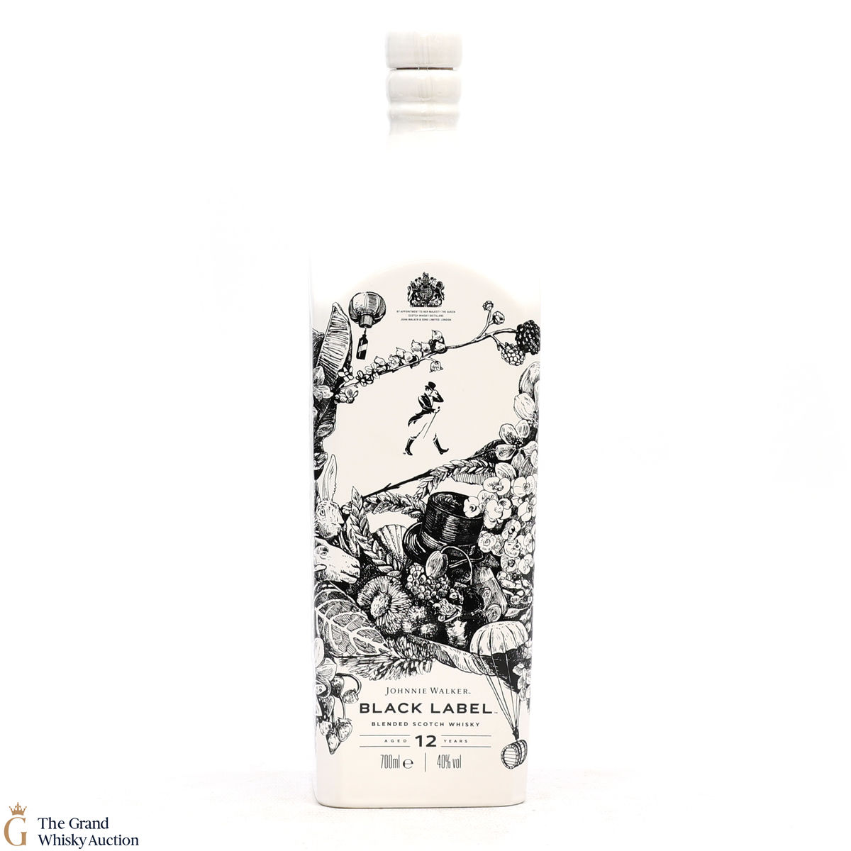 Johnnie Walker - 12 Year Old - Black Label - AIR-INK® Nouch Edition