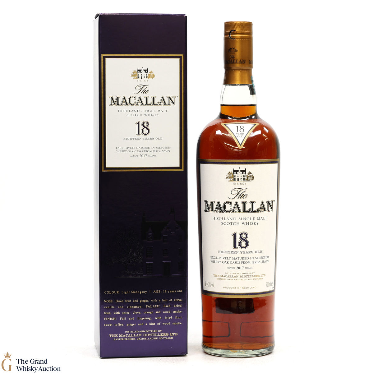 Macallan - 18 Year Old - 2017 Release