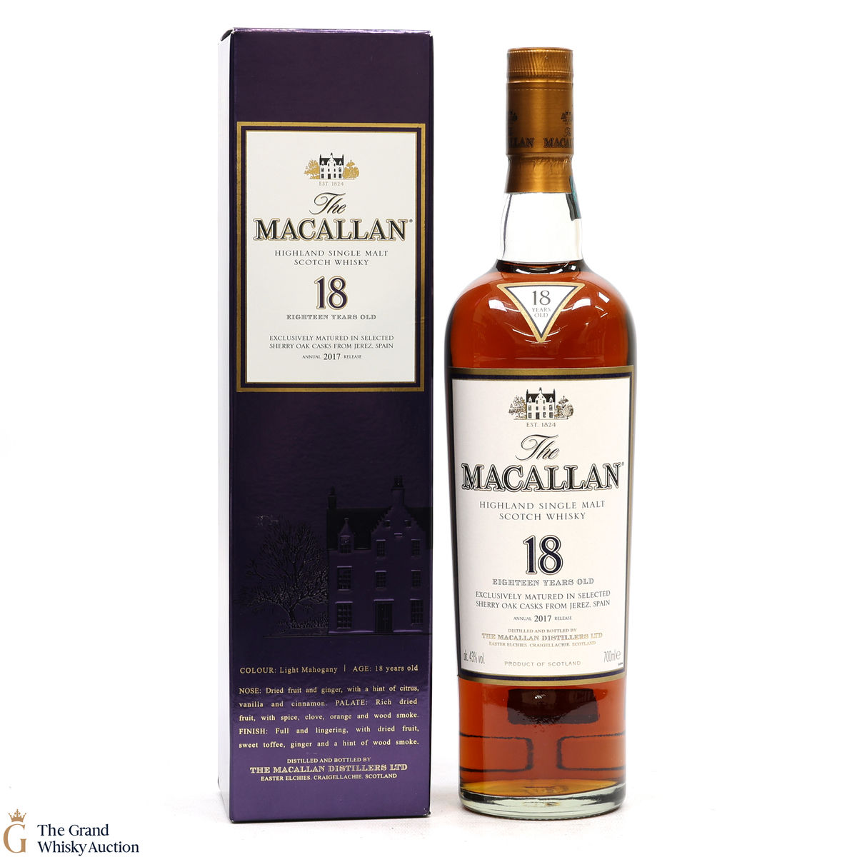 Macallan - 18 Year Old - 2017 Release