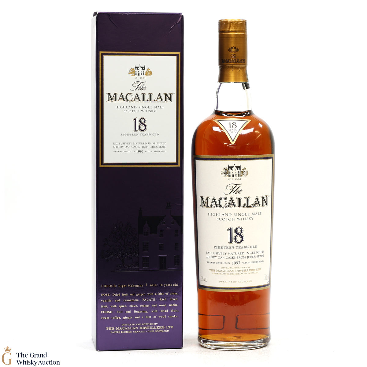 Macallan - 18 Year Old 1997 - Sherry Oak