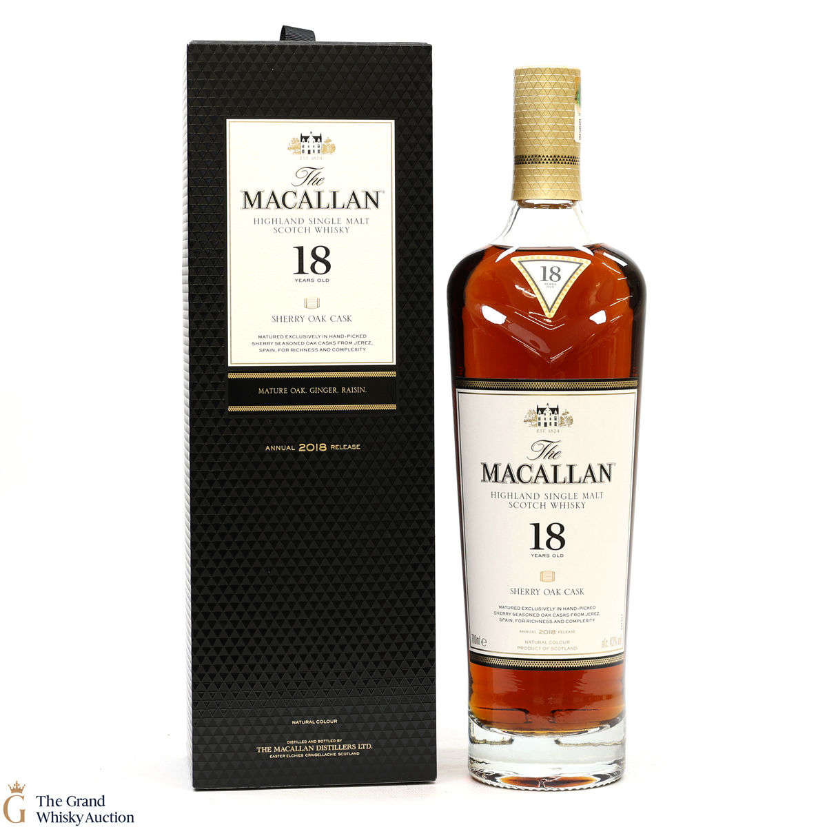 Macallan - 18 Year Old - Sherry Oak (2018)