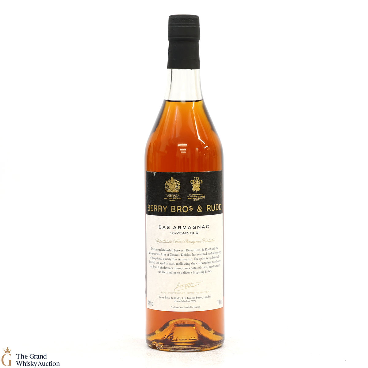 Berry Bros. & Rudd - 10 Year Old - Bas Armagnac