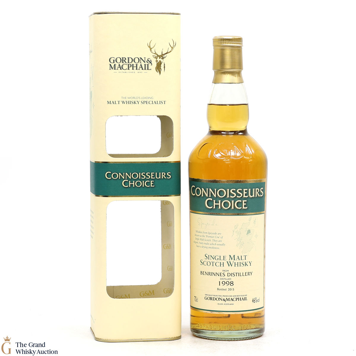 Benrinnes - 1998 Bottled 2015 - G&M Connoisseurs Choice